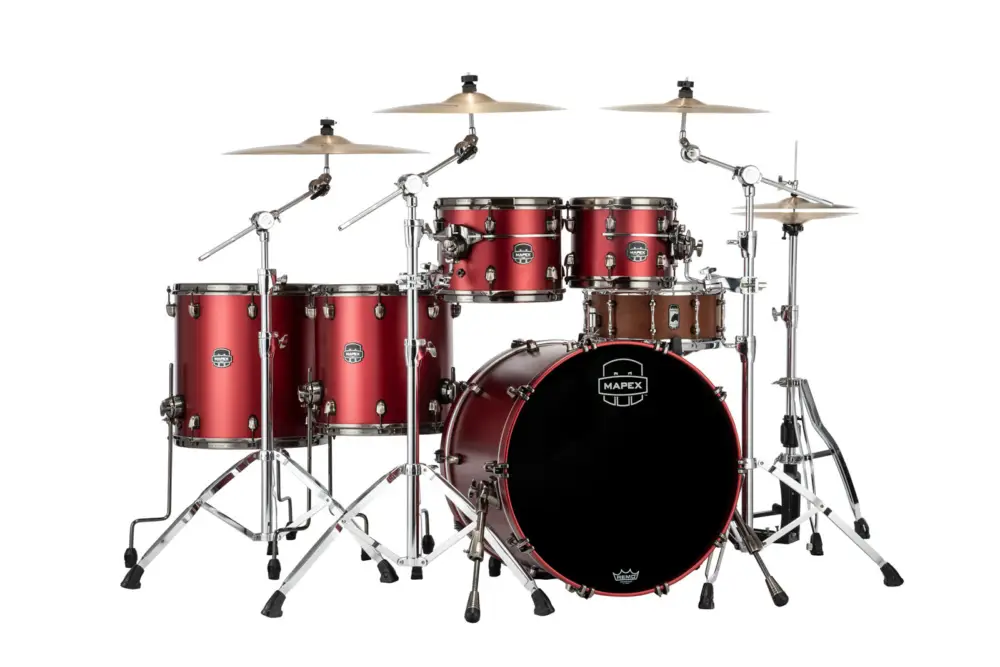 Mapex SATURN EVO 5 DRUMS TUSCAN RED Neue Kollektion