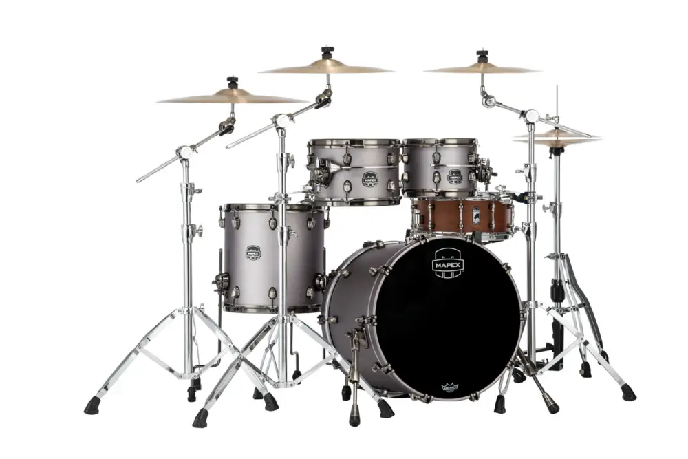 Mapex SATURN EVO 4 DRUMS GUN METAL GREY Abverkauf