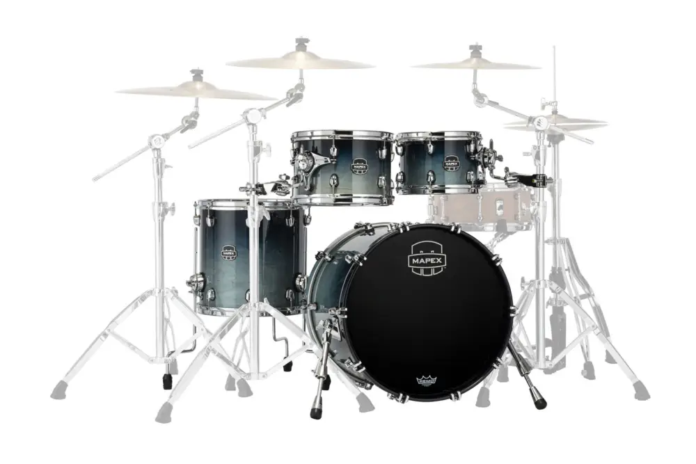 Garantierte Lieferung Mapex SATURN 4 DRUMS TEAL BLUE