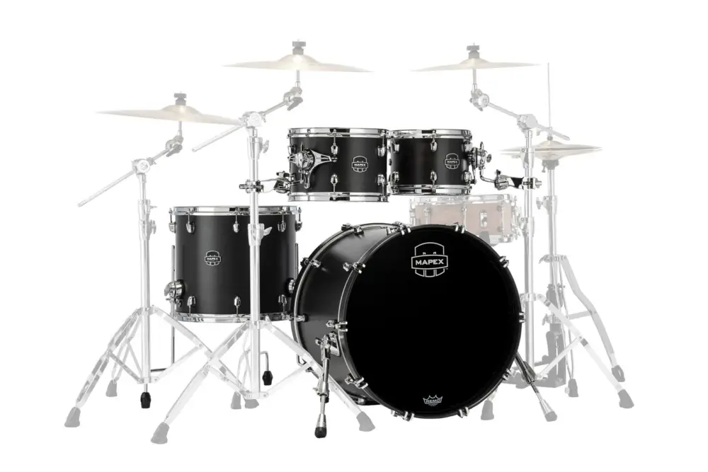 Geprüft Mapex SATURN 4 DRUMS SATIN BLACK
