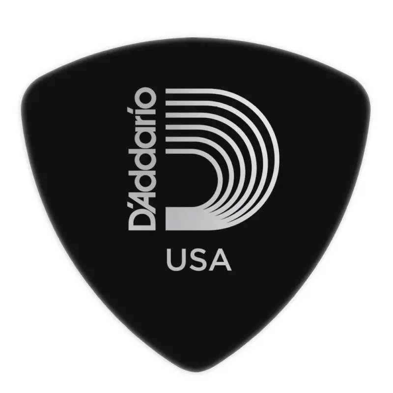 Geprüft D'addario And Co BLACK CELLULOID GUITAR PICKS EXTRA HEAVY WIDE SHAPE