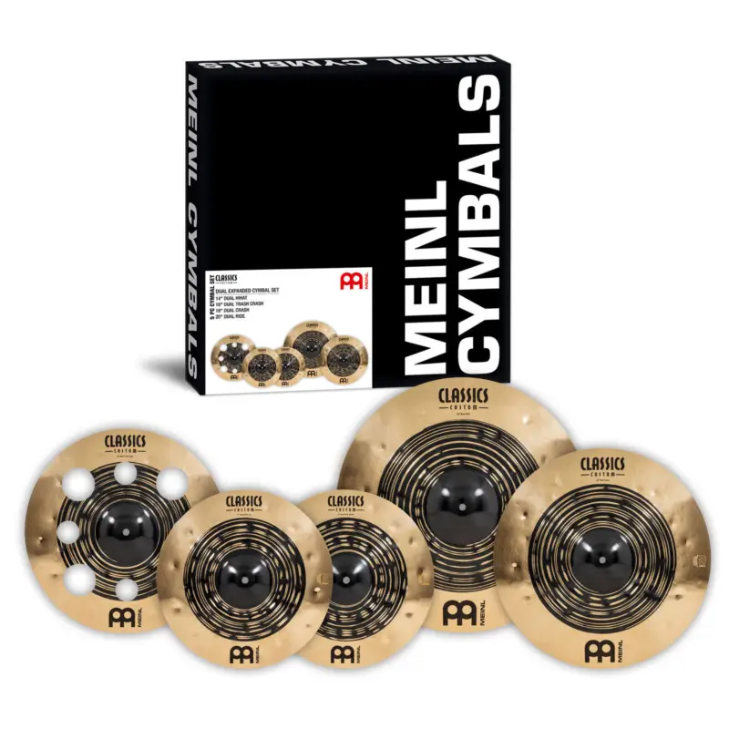 Kostenloser Versand Meinl CLASSICS CUSTOM DUAL 1416TC1820 CYMBAL PACK - CCDU4680