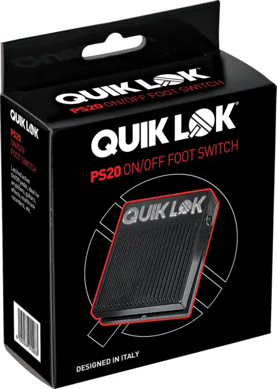 Quiklok PS20 FOOTSWITCH PEDAL Neuheit