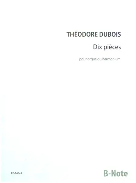 10 pièces pour orgue Preisreduziert