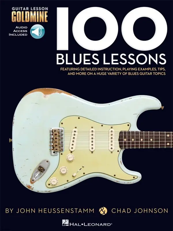 100 Blues Lessons (+Audio Access): Billig