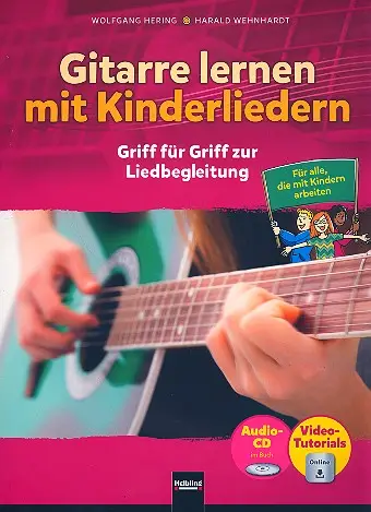 Bestpreis Gitarre lernen mit Kinderliedern (+CD +Online-Video)