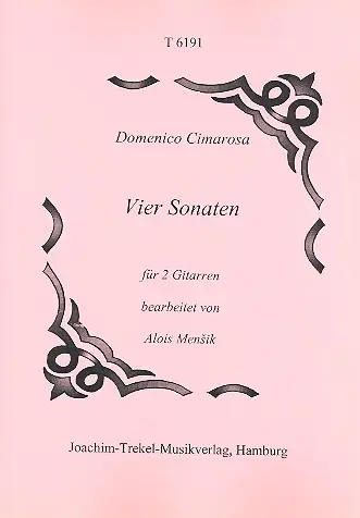 4 Sonaten für 2 Gitarren Heißes Angebot