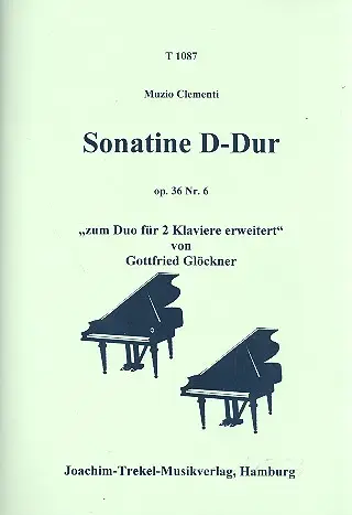 Finale Aktion Sonatine D-Dur op.36,6 für 2 Klaviere