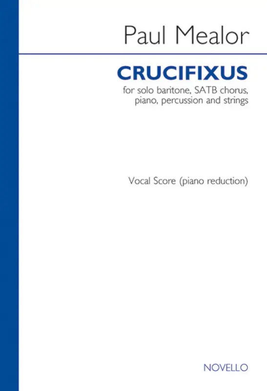 Crucifixus for baritone, mixed chorus Preiswert