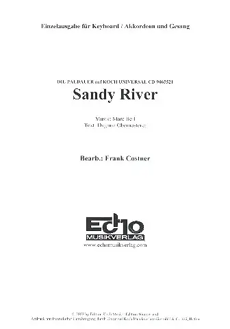 Preiswert Sandy River: für Keyboard/Akkordeon/Gesang
