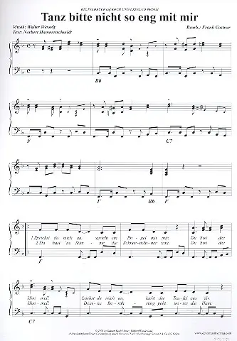 Tanz bitte nicht so eng mit mir: Sonderangebot