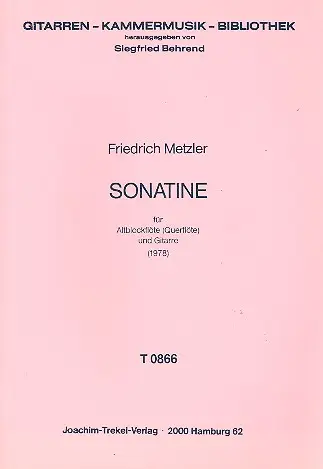 Mega-Angebot Sonatine für Altblockflöte (Flöte)