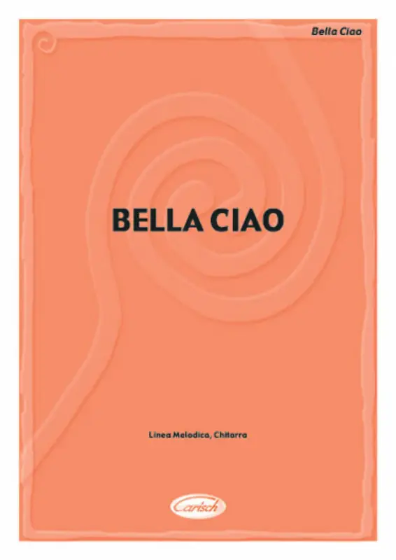 Preisreduziert Bella Ciao: melodia/test/accordi