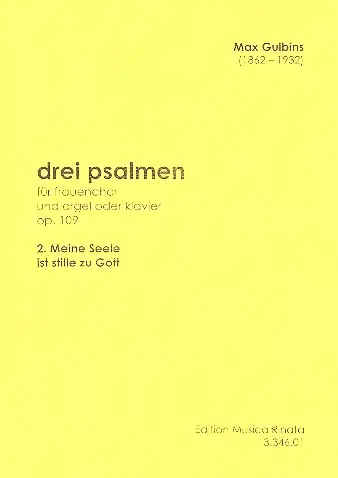 Meine Seele ist stille zu Gott op.109,2 Mega-Angebot