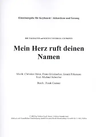 Mein Herz ruft deinen Namen: Sale
