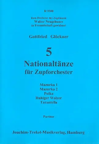 Angebot 5 Nationaltänze für Zupforchester