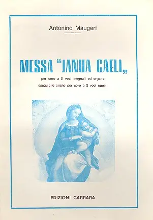 Messa Janua caeli für Frauenchor (Männerchor) Heißes Angebot