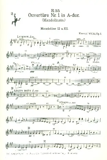 Meistverkauft Ouvertüre A-Dur Nr.1 op.1