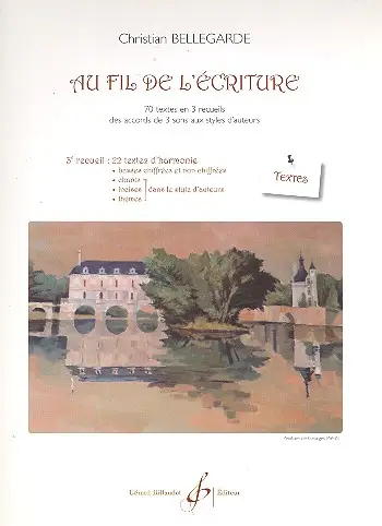 Echt Au fil de l'écriture vol.3 textes