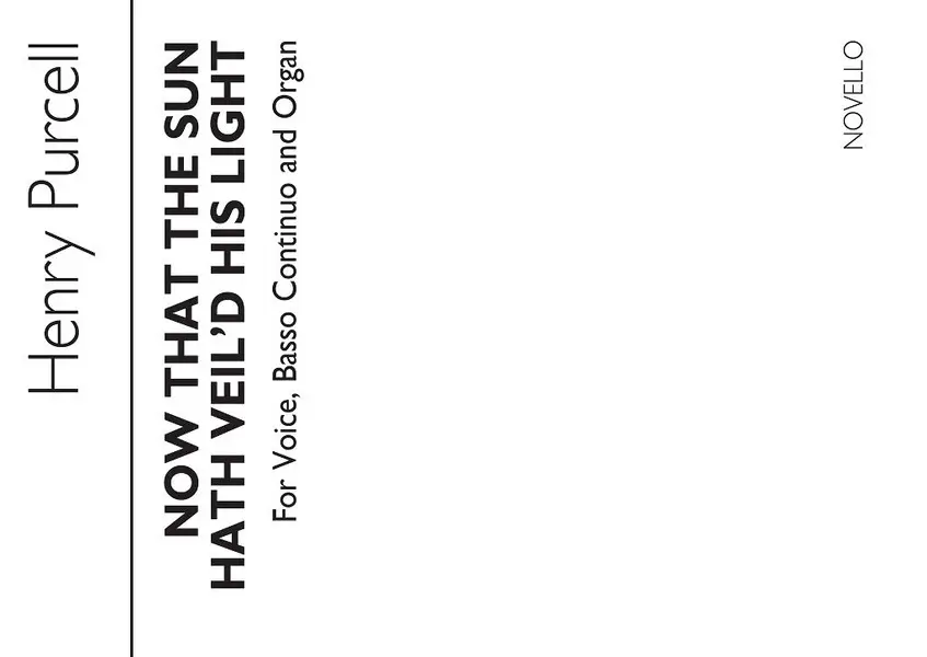 Nur Für Kurze Zeit Now that the Sun hath veil's his Light