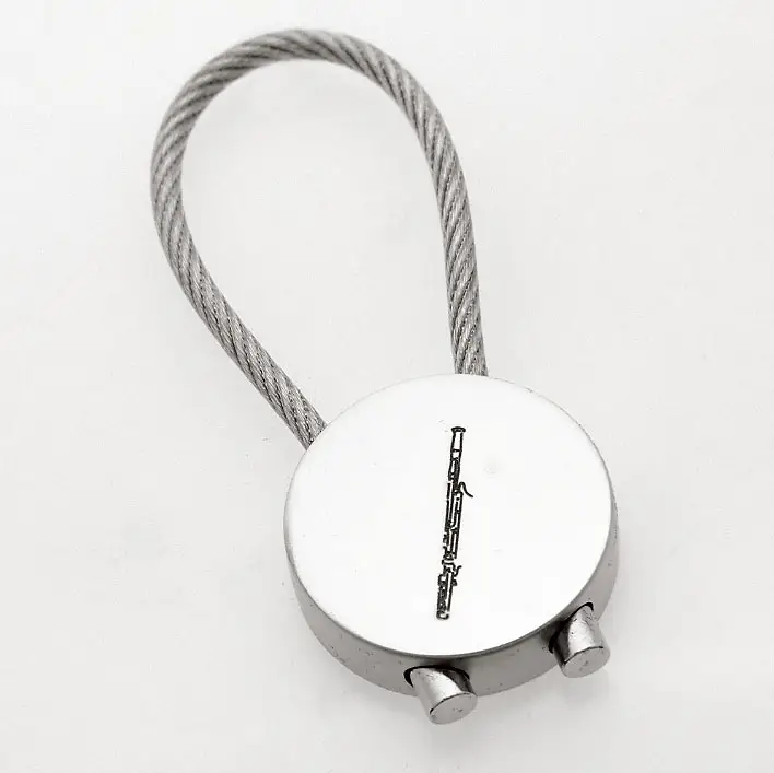 Preisreduziert Art of Music-Fagott-Schlüsselanhänger rund