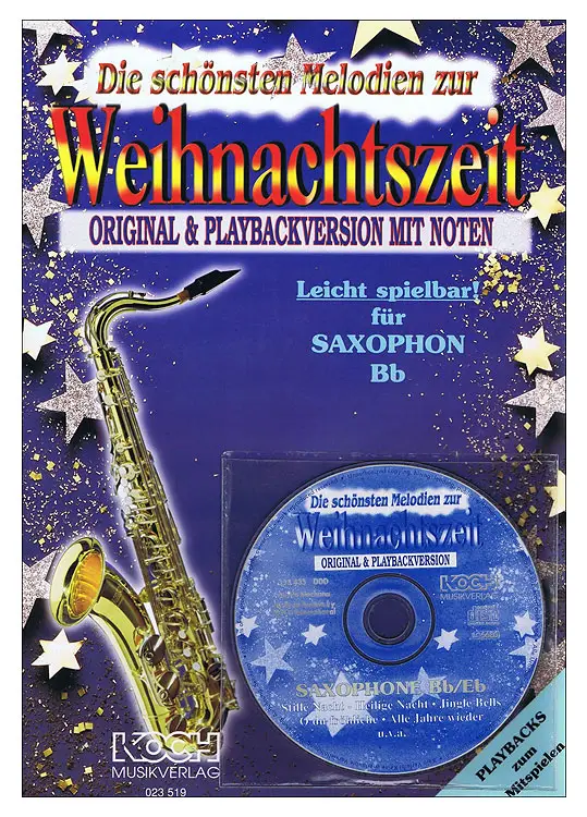 DIE SCHÖNSTEN MELODIEN ZUR WEIHNACHTSZEIT/Sax. Schneller Versand