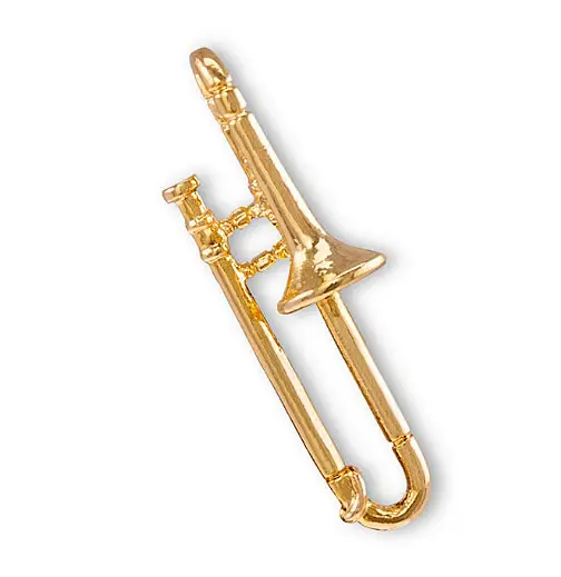 Art of Music-Anstecker, Posaune Preisreduziert