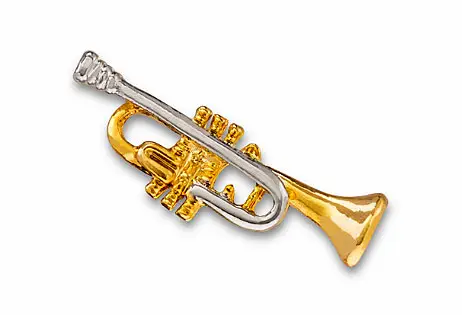 Neu Im Sortiment Art of Music-Anhänger, Trompete