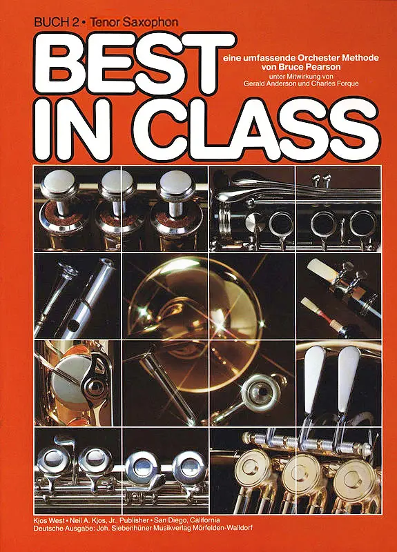 Angebot Pearson: Best in Class Tenorsax. Bd. 2