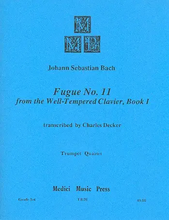Fugue no.11 from the Well-tempered Clavier vol.1 Geprüft