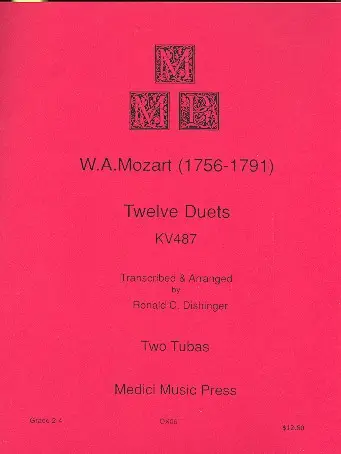 12 Duets KV487 Preisreduziert