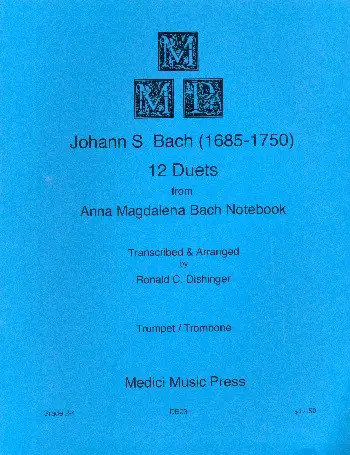 12 Duets from Anna Magdalena Bach Notebook Preisknaller