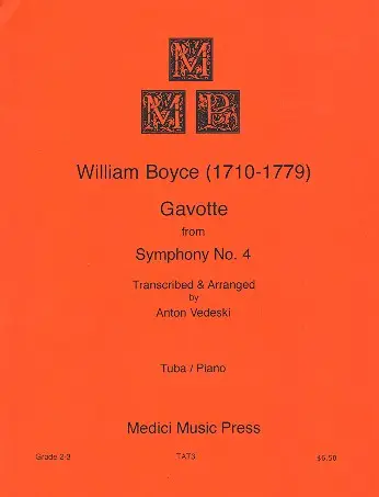 Gavotte from Symphoniy no.4 Jetzt Bestellen