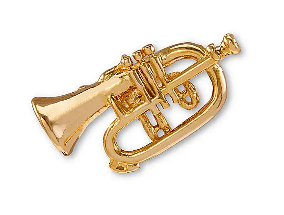 Heißes Angebot Art of Music-Anstecker, Flügelhorn