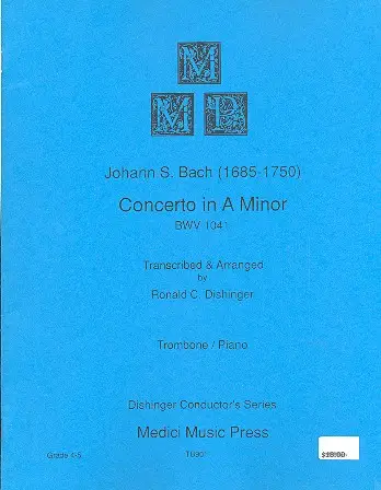 Concerto in a Minor BWV1041 Neu