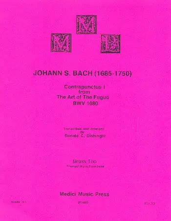 Contrapunctus no.1 from The Art of the Fugue BWV1080 Online Kaufen