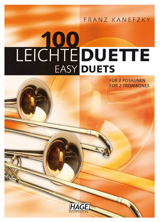 Markenware 100 leichte Duette für 2 Posaunen