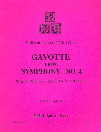 Online Kaufen Gavotte from Symphony no.4