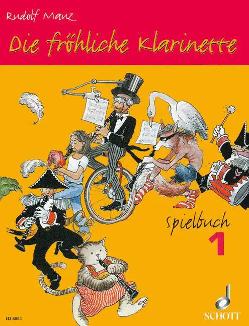 Nur Für Kurze Zeit Die fröhliche Klarinette Spielbuch 1 (Rudolf Mauz)