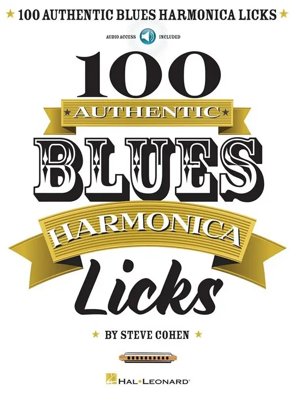 100 authentic Blues Harmonica Licks (+Download Access) Neu