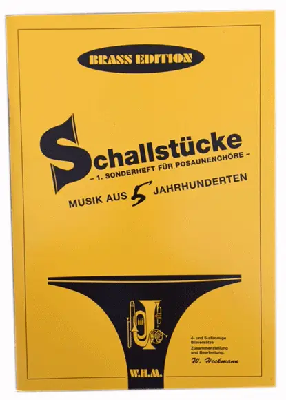 Neue Kollektion Schallstücke Band 1 - Posaunenchornoten