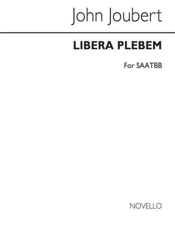 Echt Libera plebem op.19