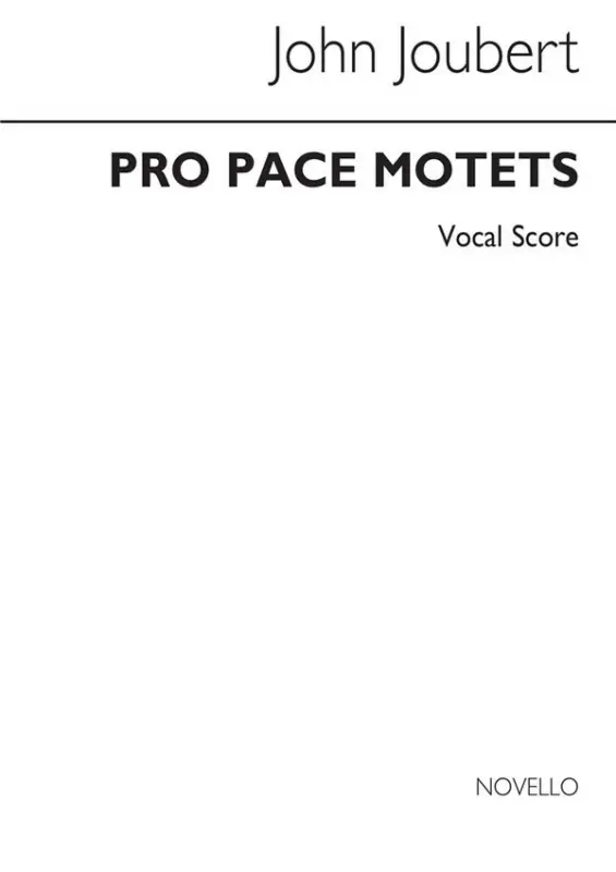 Neuheit Pro pace Motets