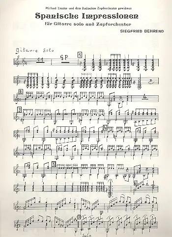 Spanische Impressionen Finale Aktion