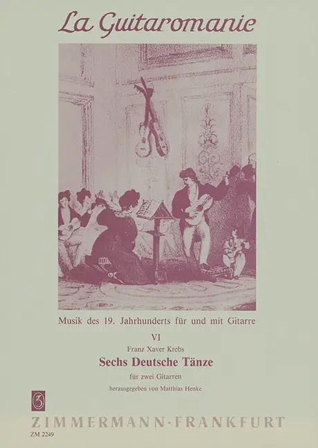 6 deutsche Tänze für 2 Gitarren Kracherpreis